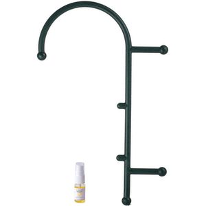 Aurgan Thera Cane - Curve - Trigger point - spierknoppen - Fysio - Tegen spierpijn - nekpijn & rugpijn - Incl 10 ml arganolie massage - Aurgan massageolie