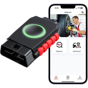Professional OBD OBD2 EOBD Diagnose scanner Vident 510 Pro Dongle (All systems 78 Automerken) - Geschikt voor uitlezen Motor, ABS, Airbags, Climate, etc. + Service functies - Volledig Nederlandstalig!