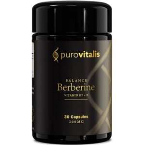 Purovitalis - Balance Berberine Capsules - 30 Capsules - Dihydroberberine