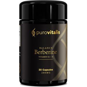 Purovitalis - Balance Berberine Capsules - 30 Capsules - Dihydroberberine