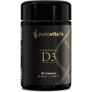 Purovitalis - Liposomale Vitamine D3 - Vitaminepreparaat - 50mcg / 2000IU