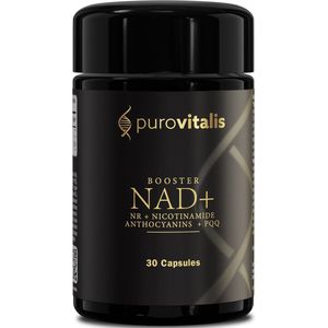 Voedingssupplement - NAD+ Booster - 30 Capsules - Purovitalis