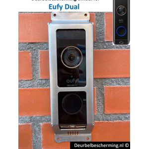 Eufy - Dual 2 Pro - Deurbelbescherming - RVS Zilver - Anti-diefstal Cover