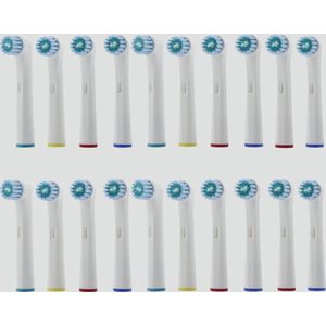 Cosity - Universele opzetborstels - Geschikt voor Oral-B - 20 stuks