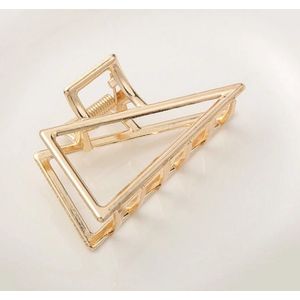 Haarclips premium - Haarklemmen dames - Haarspeld- Haarklauw - Haarklem groot - Haarspelden dames - Goud - Luxe haarklem