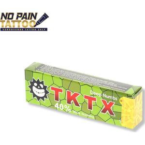 TKTX - Green - Tatoeage - tattoo - zalf -verdovende créme - Tattoo zonder pijn - Snelwerkend en Langdurig - 10 g