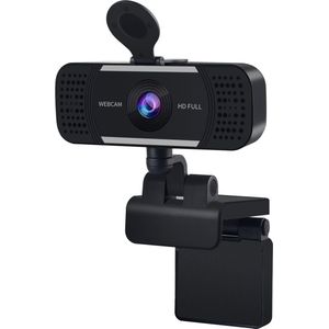 ARRK Webcam - HD Pro Webcam - Ingebouwde Microfoon - Inclusief Webcam Cover -  Voor Pc