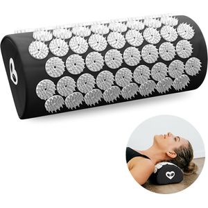 BrellaVio Spijkerkussen - Zwart - 37x15 cm - Acupressuur Kussen - Acupunctuur Shakti Massage - Let op: zonder Spijkermat