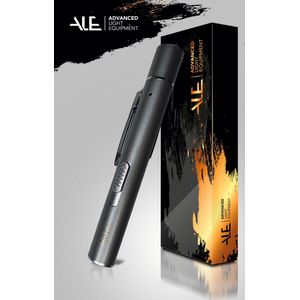 ALE grijze laserpen - USB oplaadbaar - laserstraal, UV licht, LED licht - laser - presenteren