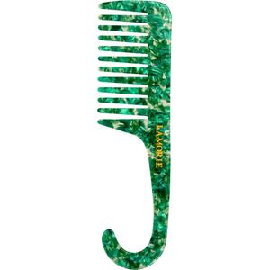 Green Shimmer Wide Tooth Comb - Shower Comb - extra brede tanden - Limited Edition