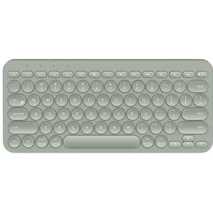 APTIQ Compact toetsenbord voor Windows en Mac - Groen | toetsenbord keyboard ergo ergonomisch draadloos mechanisch mechanical compact ergonomic