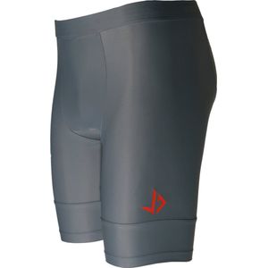 JUSS7 Sportswear - Run and Slide Hardloopbroek met Telefoonzak - Gey
