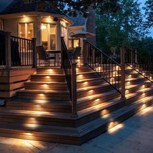 Buitenlicht - Solar - Zonne energie - Waterdicht - 4 Stuks - Zwart - Led - Outdoor - Trap - Hek - Balkon