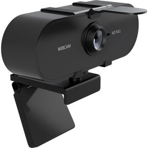 Smartify Webcam - HD Pro Webcam - Full HD 1080P - Ingebouwde Microfoon - Inclusief Webcam Cover