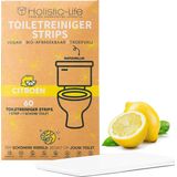 Holistic-Life - Duurzame Toiletreiniger Strips - Citroen - 50 Stuks - Vegan - Zero Waste