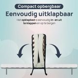 Troonz® Vouwbed Deluxe 90x200 cm – Opklapbed - Logeerbed – inclusief Koudschuimmatras - Inklapbaar Logeermatras - Eenpersoonsbed