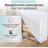 Troonz® Vouwbed Deluxe 90x200 cm – Opklapbed - Logeerbed – inclusief Koudschuimmatras - Inklapbaar Logeermatras - Eenpersoonsbed