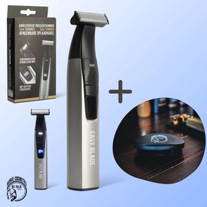 Barnie Cosmetics® Easy Blade | Baardtrimmer | 2 - 1 baardshampoo | Trimmer Baard | Trimmer voor Mannen | Scheerapparaat en Styler | Draadloos Waterdicht