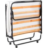 Troonz® Opklapbed - Venetia Deluxe - 90x190 - Vouwbedden - Vouwbed met Vouwmatras - Luxe Matras - Logeerbed Inklapbaar