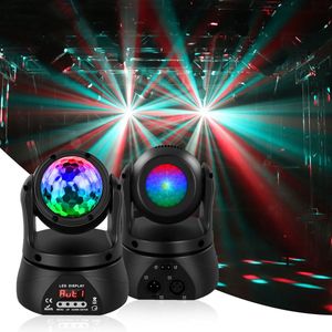 LED Discobal Moving Head - Roterende Discobol - DMX - Heldere Lampen