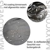 Maxxcovers Parasolhoes Voor Zweefparasol - Met Stok en Rits - Zwart - 250x55 cm (HxB) - Waterdicht
