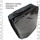 Maxxcovers BBQ Hoes A - Kwaliteit - Buitenkeuken - 126 X 52 X 101 cm - Waterdicht - Zwart - O.a. Weber - Boretti - Campingaz