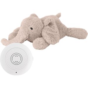 Flow Amsterdam - Oplaadbare hartslag knuffel - George Blush - White noise - Hartslag - Ademgeluid