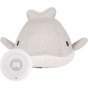 Flow Amsterdam - Oplaadbare hartslag knuffel - Moby Grey - White noise - Hartslag - Ademgeluid