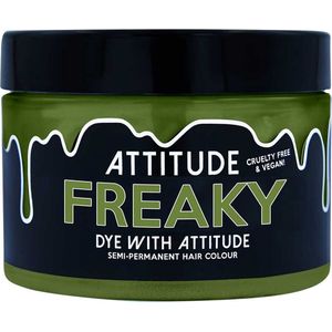 Attitude Hair Dye - Freaky Olive Semi permanente haarverf - Olijfgroen/Groen