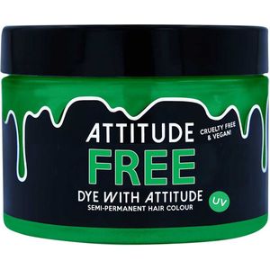 Attitude Hair Dye - Free UV Semi permanente haarverf - Groen