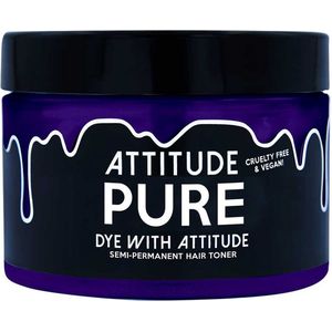 Attitude Hair Dye - Pure White Toner Semi permanente haarverf - Wit