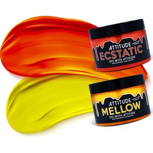 Attitude Hair Dye - Tropical Sunrise Duo Semi permanente haarverf combi - Oranje/Geel