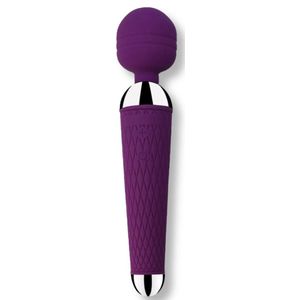Magic Wand Vibrator - G Spot Vibrator & Clitoris Stimulator voor vrouwen - Oplaadbaar & Hypoallergeen - Sex Toys ook voor Koppels - Aubergine