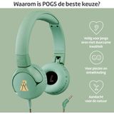 POGS - The Elephant 2 - Bedrade Koptelefoon - Groen - Duurzaam - Veilige Volumebegrenzing