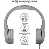 POGS - The Elephant 2 - Bedrade On-ear Kinderkoptelefoon - Grijs - Duurzaam