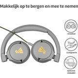 POGS - The Elephant 2 - Bedrade On-ear Kinderkoptelefoon - Grijs - Duurzaam