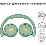 POGS - The Gecko 2 - Draadloze on-ear kinder koptelefoon - Bluetooth - Veilige volumebegrenzing - Duurzaam - Gratis app voor extra functies - rGroen