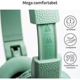 POGS - The Gecko 2 - Draadloze on-ear kinder koptelefoon - Bluetooth - Veilige volumebegrenzing - Duurzaam - Gratis app voor extra functies - rGroen