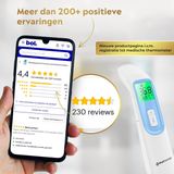 MostEssential - 2-in-1 Digitale Koortsthermometer - Oorthermometer - Voorhoofd en Lichaam - Contactloos