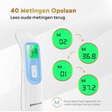 MostEssential - 2-in-1 Digitale Koortsthermometer - Oorthermometer - Voorhoofd en Lichaam - Contactloos