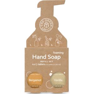 Handzeep navulset bergamot & vanille