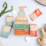 The Green Lab Co. - Navulset Handzeep Tabletten - Rozemarijn & Gember - 4 Tabletten