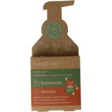 The Green Lab Co. - Navulset Handzeep Tabletten - Rozemarijn & Gember - 4 Tabletten