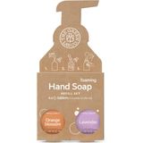 Handzeep Navulset - Oranjebloesem & Lavendel - 4 Tabletten - Vegan Friendly - Biologisch Afbreekbaar