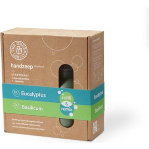 The Green Lab Co. - Starterset Handzeep Tabletten - Eucalyptus & Basilicum