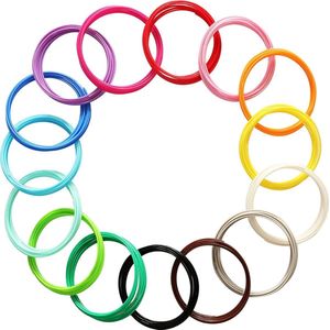 Filament PLA - Extra 3D Pen Vullingen - 4 Verschillende Kleuren Vullingen - 40 Meter Navulling