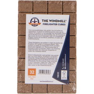 The Windmill Cast Iron Aanmaakblokjes