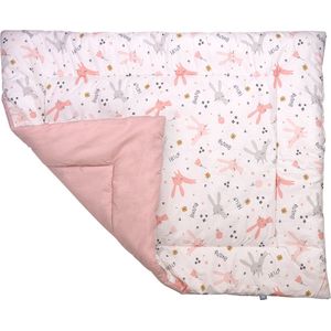 Funnababy Rabbit Boxkleed - Roze Konijn - 80 x 100 cm