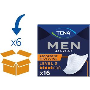 TENA Men (Active Fit) Level 3 - 6 pakken - 96 stuks