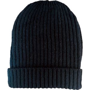 ASTRADAVI Beanie Hats - Muts - Warme Skimutsen Dames Heren Hoofddeksels -Trendy Winter Mutsen - Zwart